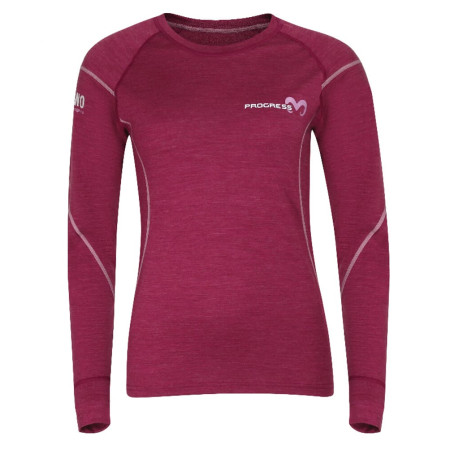 Damen-Funktionsshirt Progress MW NDRZ weinfarbe