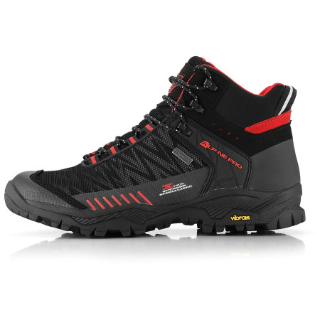Trekkingschuhe Alpine Pro Elane schwarz/rot