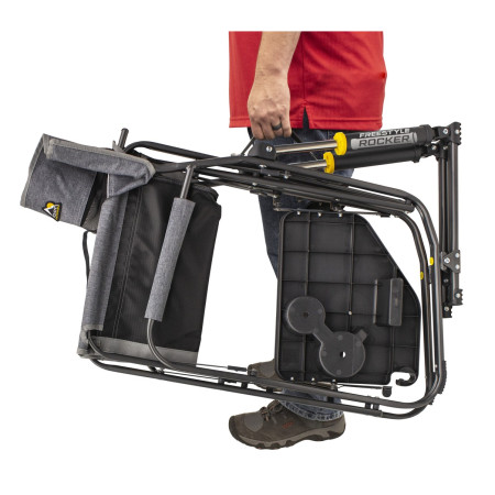 Campingstuhl GCI Freestyle Rocker with Side Table