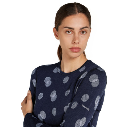 Damen-T-Shirt Icebreaker W Mer 260 Vertex LS Crewe FallFl