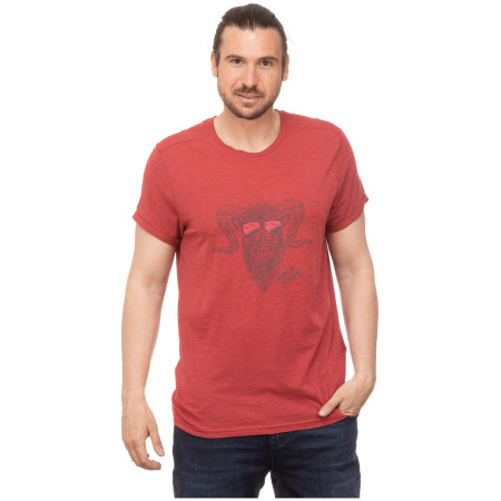 Herren-T-Shirt Chillaz Arco Rock Hero rot RedMelange