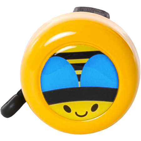 Radklingel Just One Zoo gelb