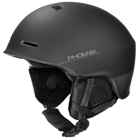 Skihelm Etape Phoenix schwarz černá mat
