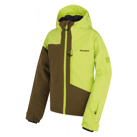 Kinderjacke Husky Gomez K grün br. green/dk. khaki