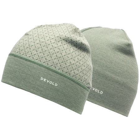 Mütze Devold Kvitegga Beanie weiß Raw White