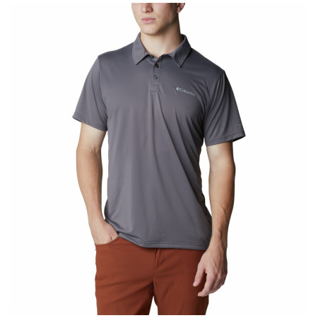 Herren-T-Shirt Columbia Columbia Hike™ Polo grau City Grey
