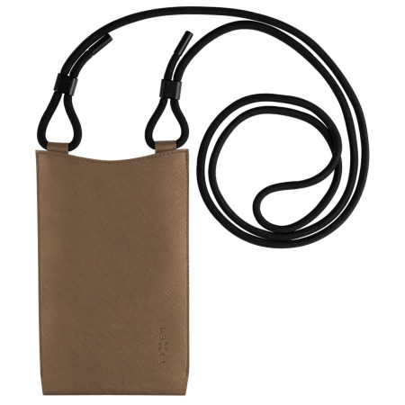 Handyhülle FIXED Verona braun kávová