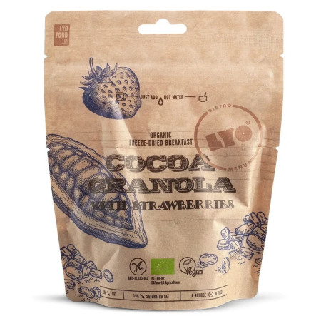 Trekkingnahrung Lyo food Kakaová granola s jahodami 270 g