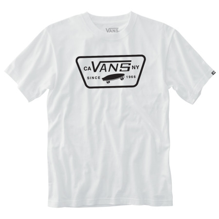 Herren-T-Shirt Vans MN Full Patch weiß White/Black