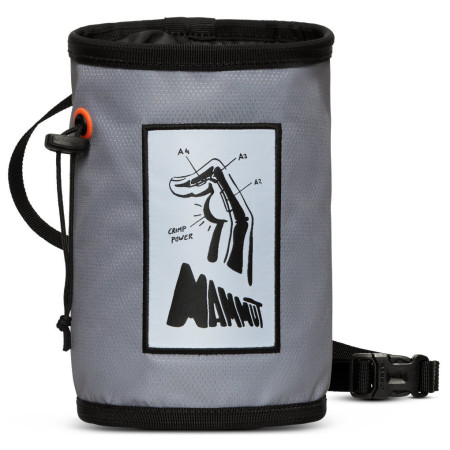Kreidebeutel Mammut Gym Basic Chalk Bag hellgrau alloy 00696