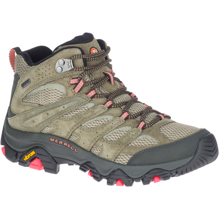 Damen Trekkingschuhe Merrell Moab 3 Mid Gtx grün Olive