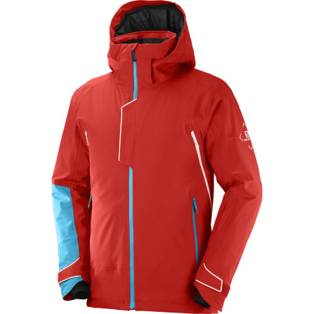 Herrenjacke Salomon Race rot GojiBerry