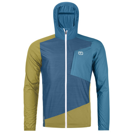 Herrenjacke Ortovox Windbreaker Jacket M blau Petrol Blue
