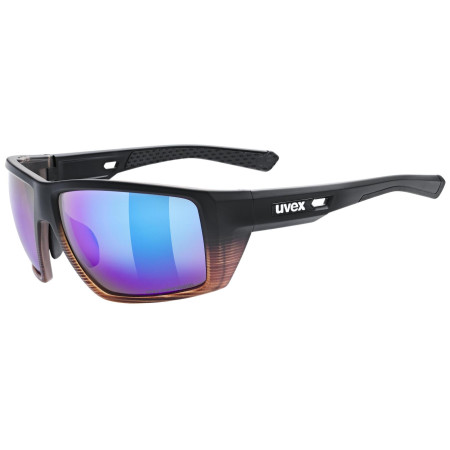 Sportbrille Uvex Mtn Venture CV schwarz Black Demi Matt/Mirror