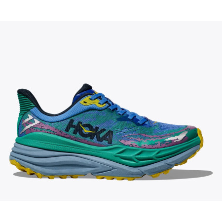 Damen Laufschuhe Hoka W Stinson 7 blau VIRTUAL BLUE / TECH GREEN