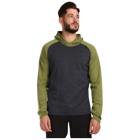 Herren-Sweatshirt Kilpi Moseo-M grau/grün GRN