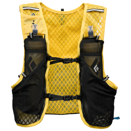 Laufweste Black Diamond Distance 6 Hydration Vest gelb/schwarz Soft Ochre