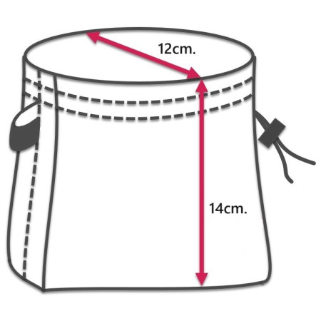 Kreidebeutel SIERRA Climbing Cube Black Sheep