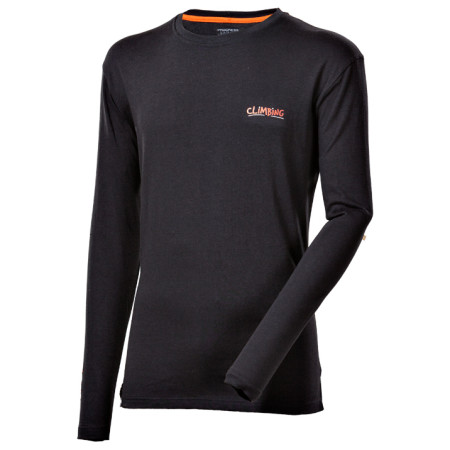 Herren-T-Shirt Progress Sikkim Print schwarz