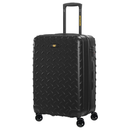 Reisekoffer Caterpillar CAT Industrial Plate M schwarz černý
