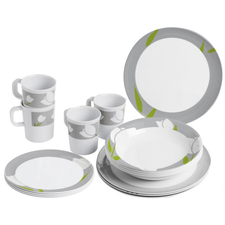 Geschirrset Brunner Melamine Set Tulip