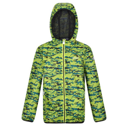Kinderjacke Regatta Printed Lever (2023) grün BrightKiwCam