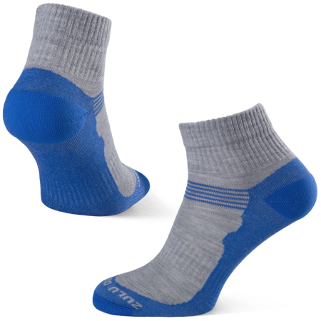 Socken Zulu Merino Lite blau/grau blue/grey