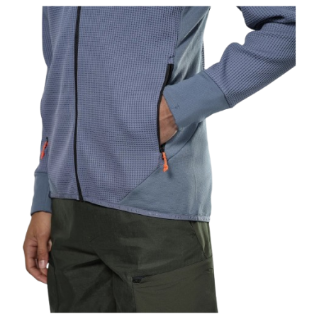 Herren Funktions-Sweatshirt Salewa Puez Waffle Hyb Pl Jacket M
