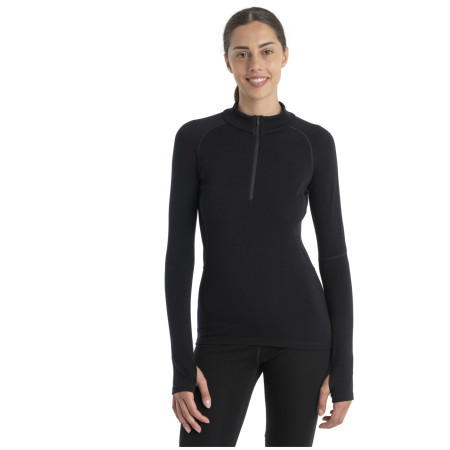 Damen-Funktionsshirt Icebreaker Women 300 MerinoFine™ Polar LS Half Zip