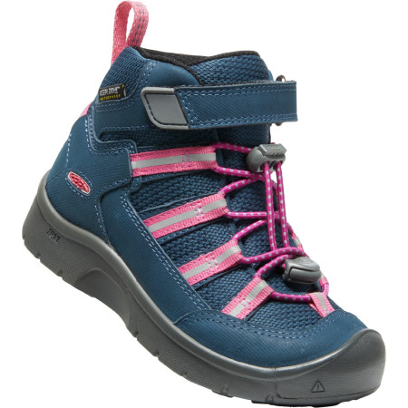 Kinderschuhe Keen Hikeport 2 Sport Mid Wp Youth blau/rosa blue wing teal/fruit dove