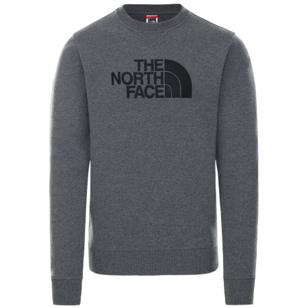 Herren-Sweatshirt The North Face Drew Peak Crew grau/schwarz Tnfmedixgreyhtr/Tnfblack
