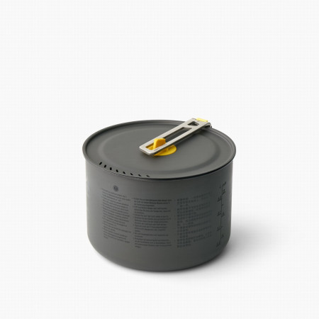 Kochtopf Sea to Summit Frontier UL Pot 3L grau Aluminium Hard Anodised Grey