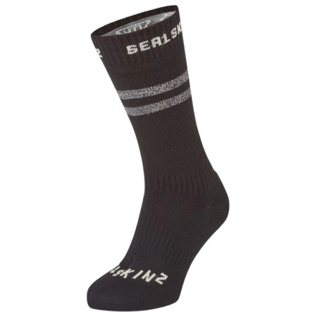 Wasserdichte Socken SealSkinz Runton schwarz Black