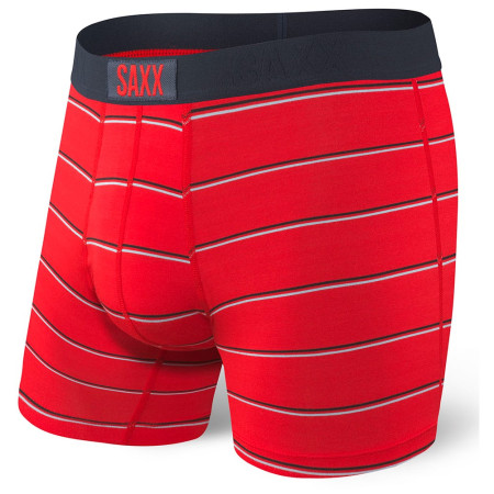 Boxershorts Saxx Vibe Boxer Brief rot RedShallowStripe