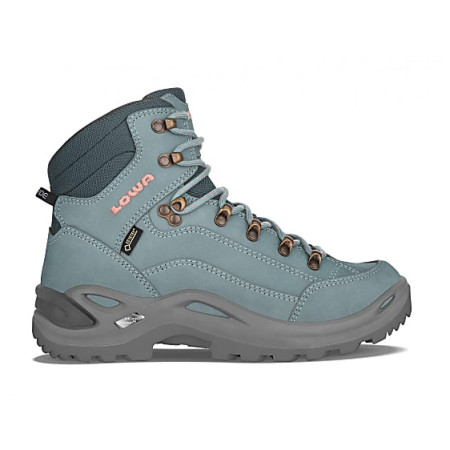 Damenschuhe Lowa Renegade GTX Mid Ws hellblau iceblue/salmon