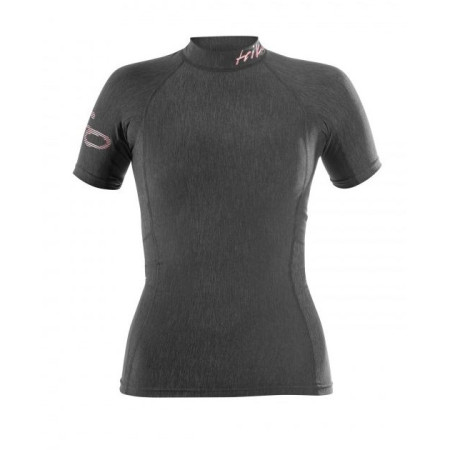 Damen-Funktionsshirt Hiko Shade Dew S/S schwarz Black