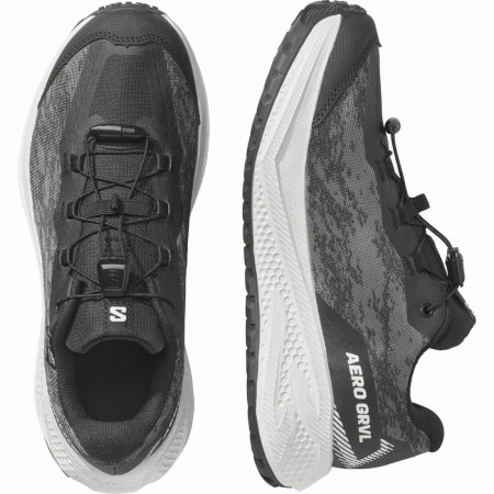 Kinderschuhe Salomon Aero Grvl Wp J Black-White-Black
