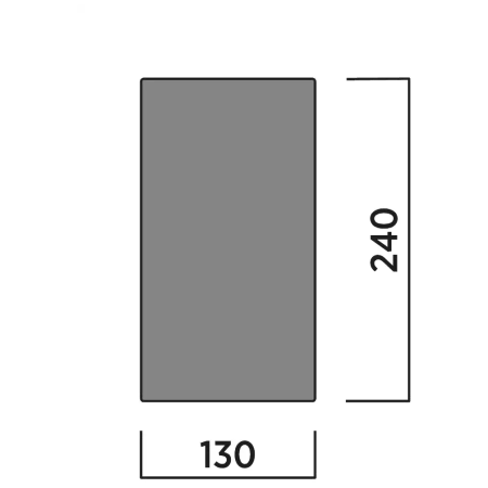 Zeltunterlage Easy Camp Rosebay Universal Carpet 1.3 x 2.4 m