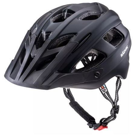 Fahrradhelm Radvik Kurer schwarz Black Gloss