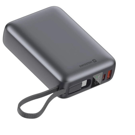Powerbank Swissten 20000 mAh 45 W schwarz black