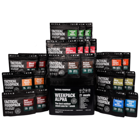 Trekkingnahrung Tactical Foodpack Weekpack Alpha