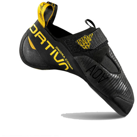 Kletterschuhe La Sportiva Ondra Comp schwarz/gelb Black/Yellow