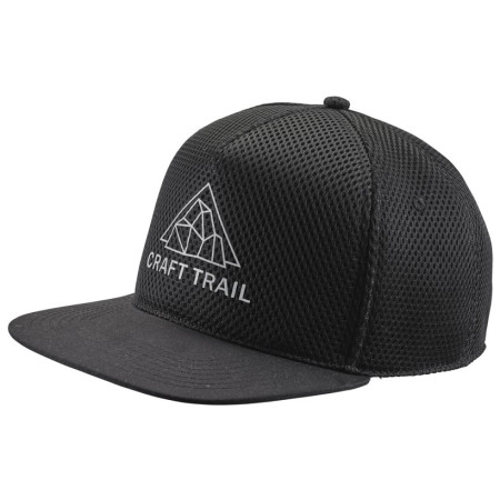 Baseballmütze Craft PRO 3D Mesh Trucker schwarz Black/Silver