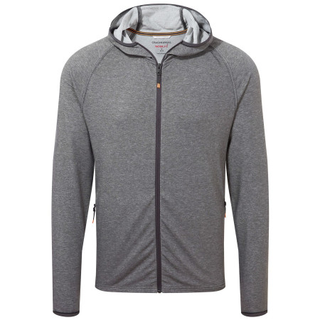 Herren Funktions-Sweatshirt Craghoppers NL Nepos Hood Jkt grau BlkPepp Marl