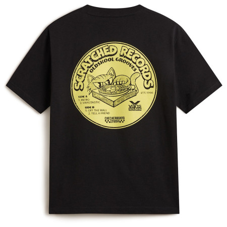 Herren-T-Shirt Vans Scratched Records SS