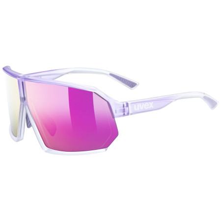 Sportbrille Uvex Sportstyle 237 lila Purple Fade/Mirror Purple