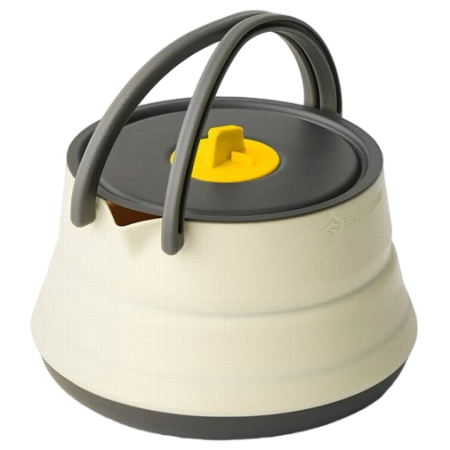 Kanne Sea to Summit Frontier UL Collapsible Kettle 1.1L beige/weiß Bone White