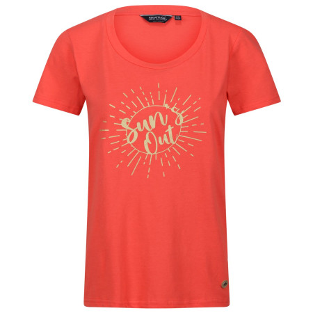 Damen-T-Shirt Regatta Filandra VII rot Peach Bloom