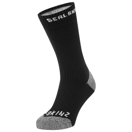 Wasserdichte Socken SealSkinz Briston schwarz Black