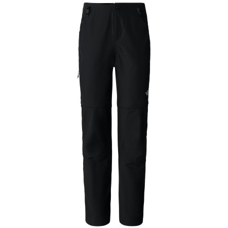 Damenhose The North Face W Exploration Conv Reg Straight Pant - E schwarz Tnf Black